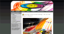 Desktop Screenshot of heyworthprinting.com